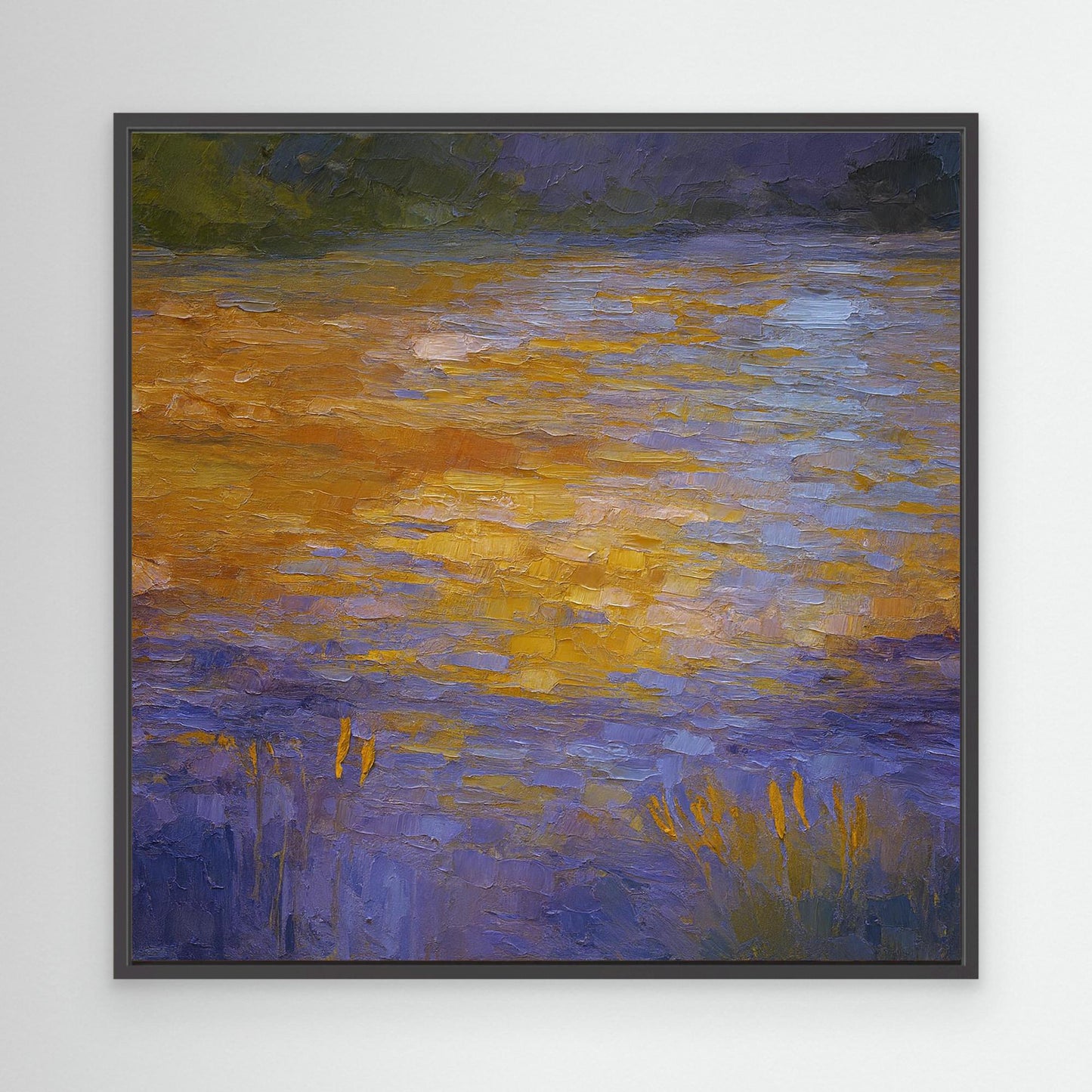 Canvas Print: Golden Reflections