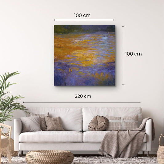 Canvas Print: Golden Reflections