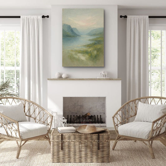 Canvas Print: Whispering Fjord