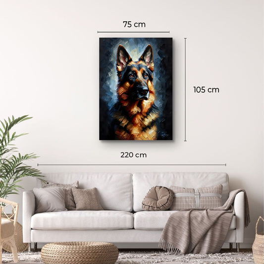 Canvas Print: Guardian Eyes
