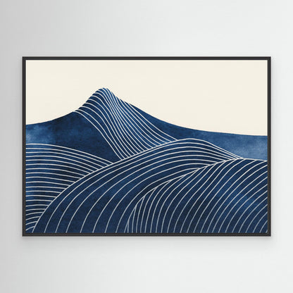 Canvas Print: Blue Harmony #2