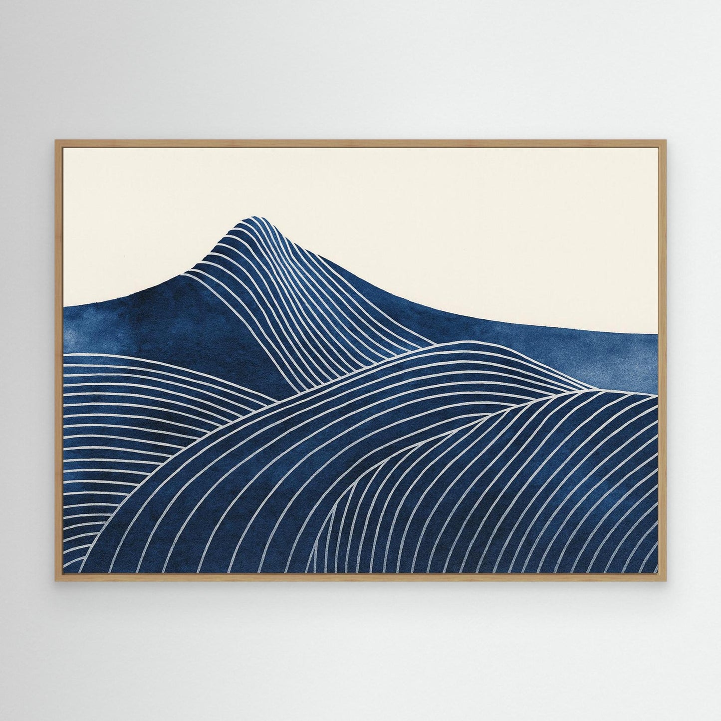 Canvas Print: Blue Harmony #2