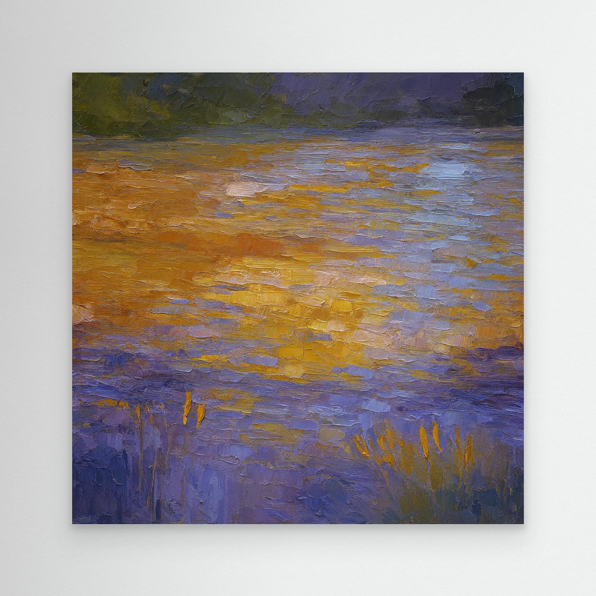 Canvas Print: Golden Reflections