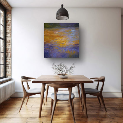 Canvas Print: Golden Reflections