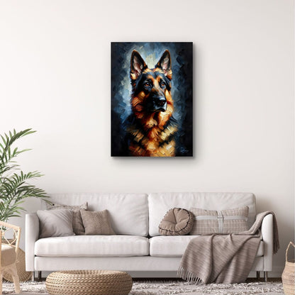 Canvas Print: Guardian Eyes