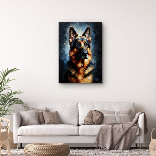 Canvas Print: Guardian Eyes