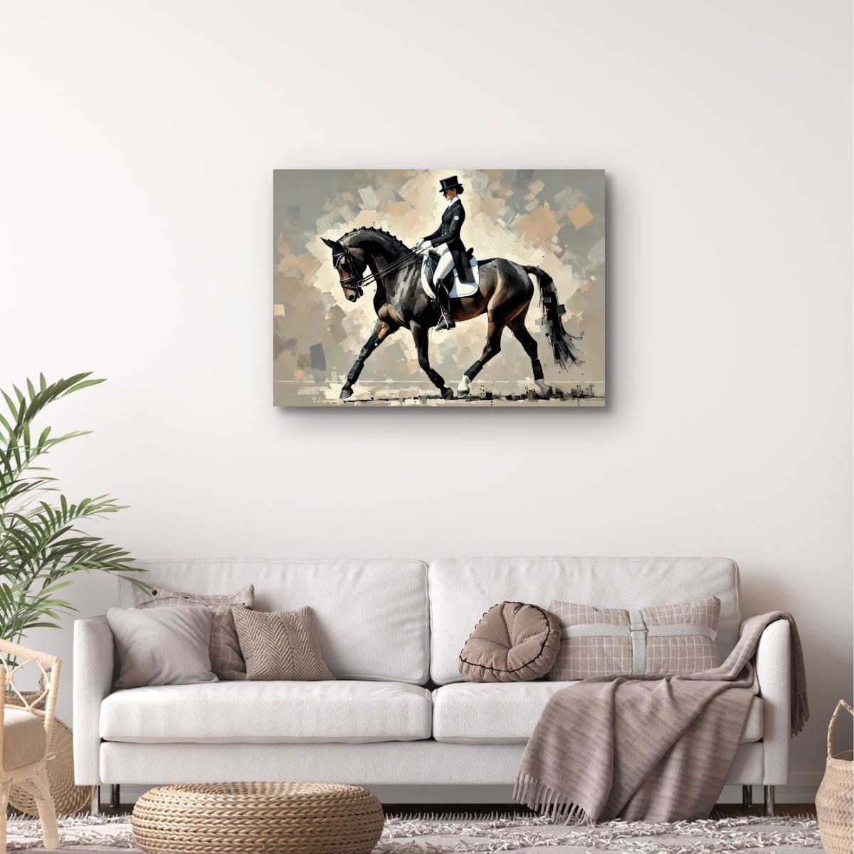Canvas Print: The Art of Dressage