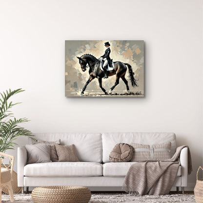 Canvas Print: The Art of Dressage