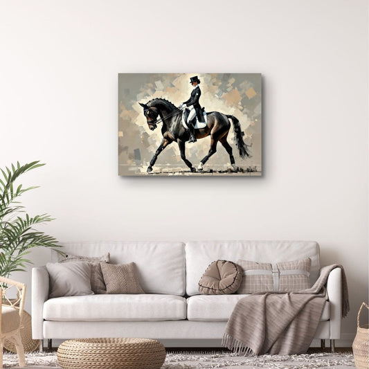 Canvas Print: The Art of Dressage