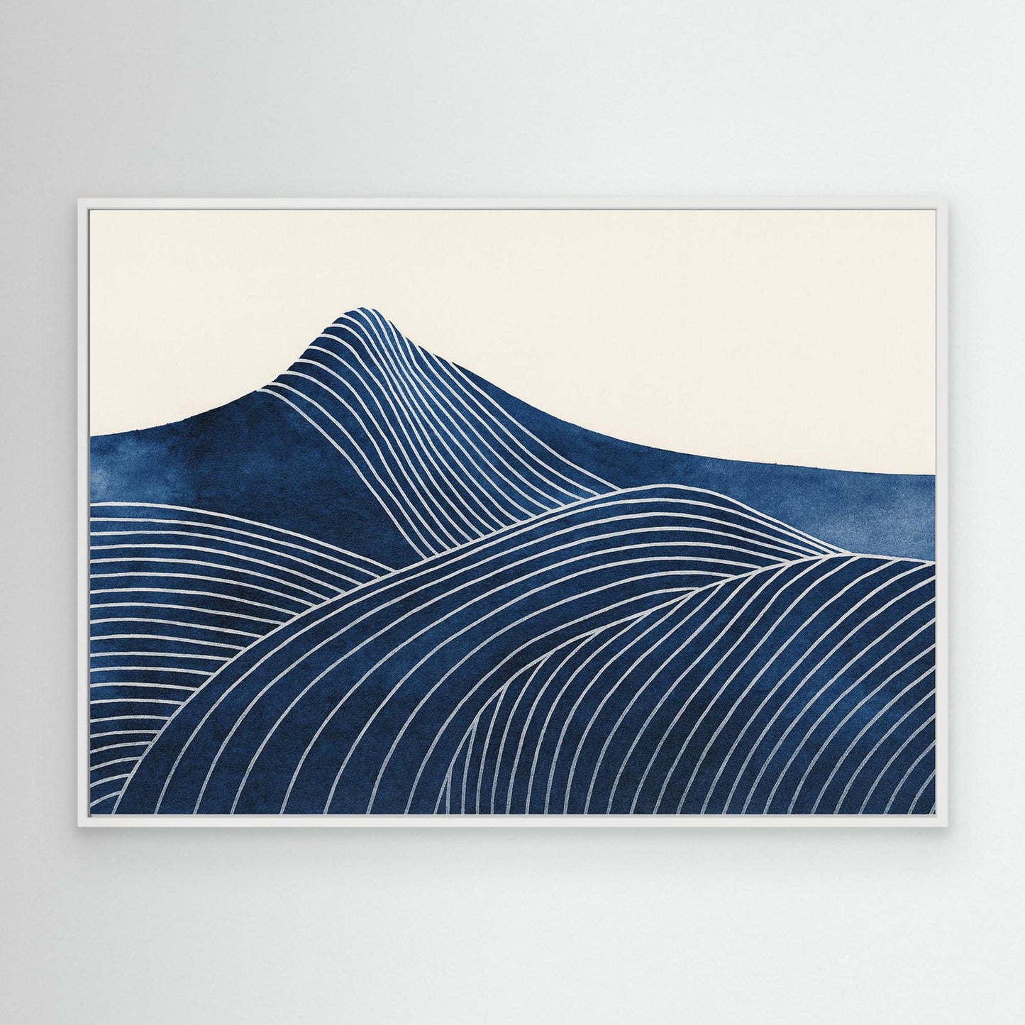 Canvas Print: Blue Harmony #2