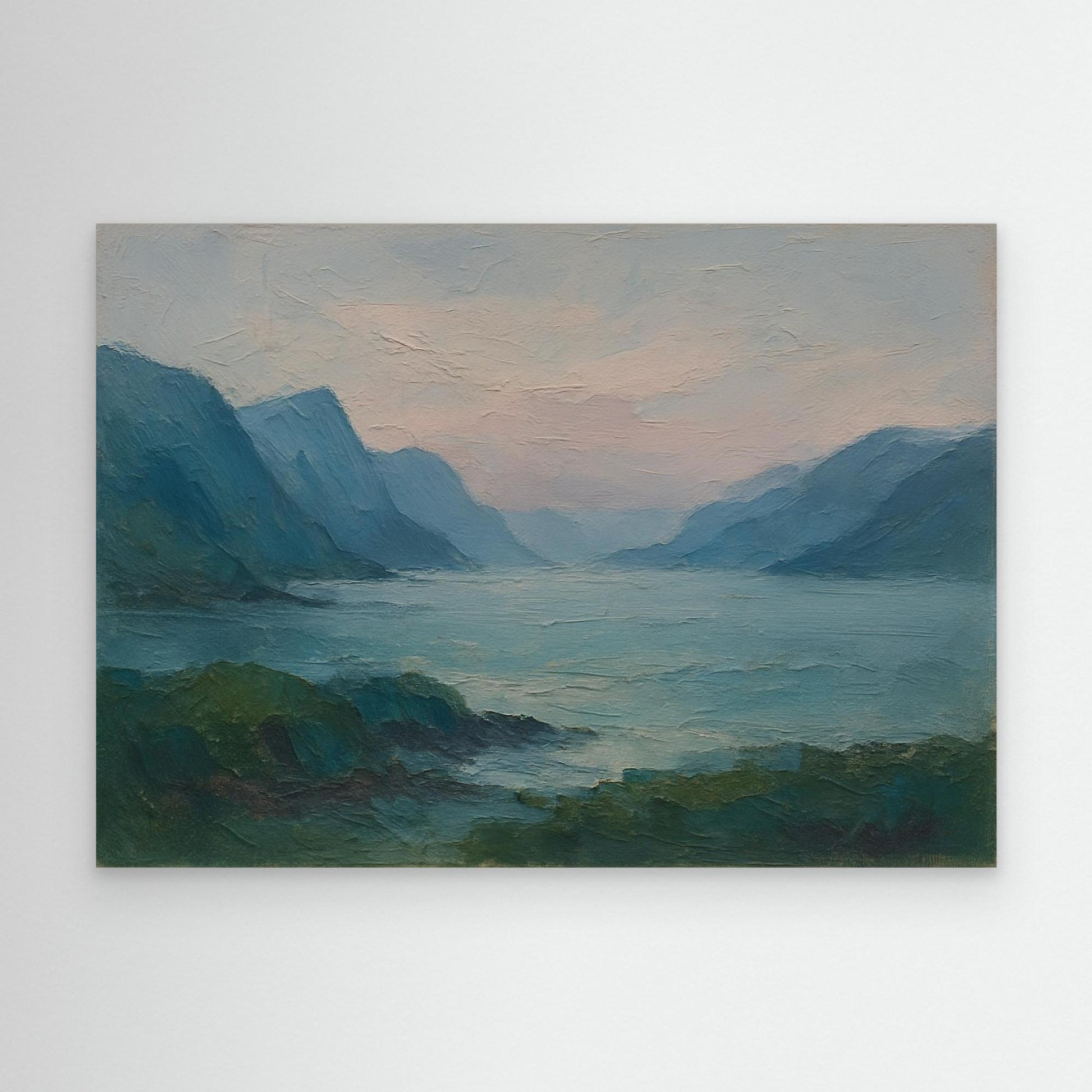 Canvas Print: Twilight Fjord