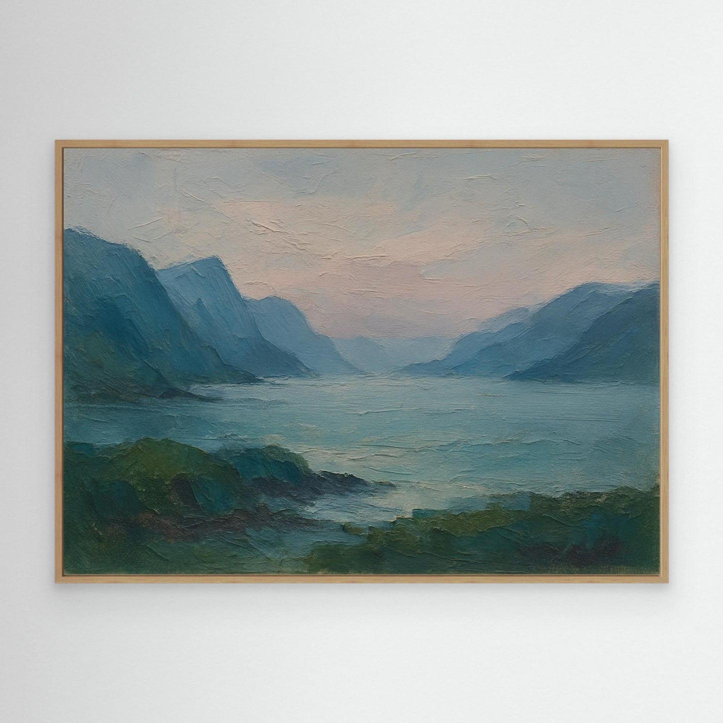 Canvas Print: Twilight Fjord