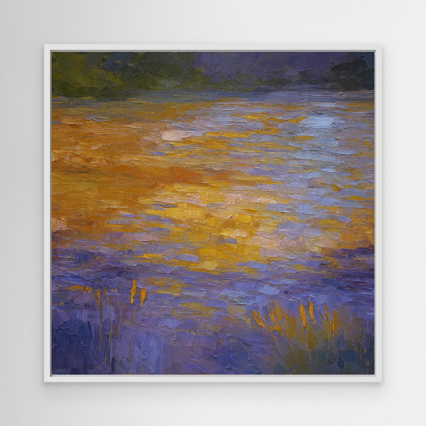 Canvas Print: Golden Reflections