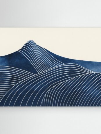 Canvas Print: Blue Harmony #2