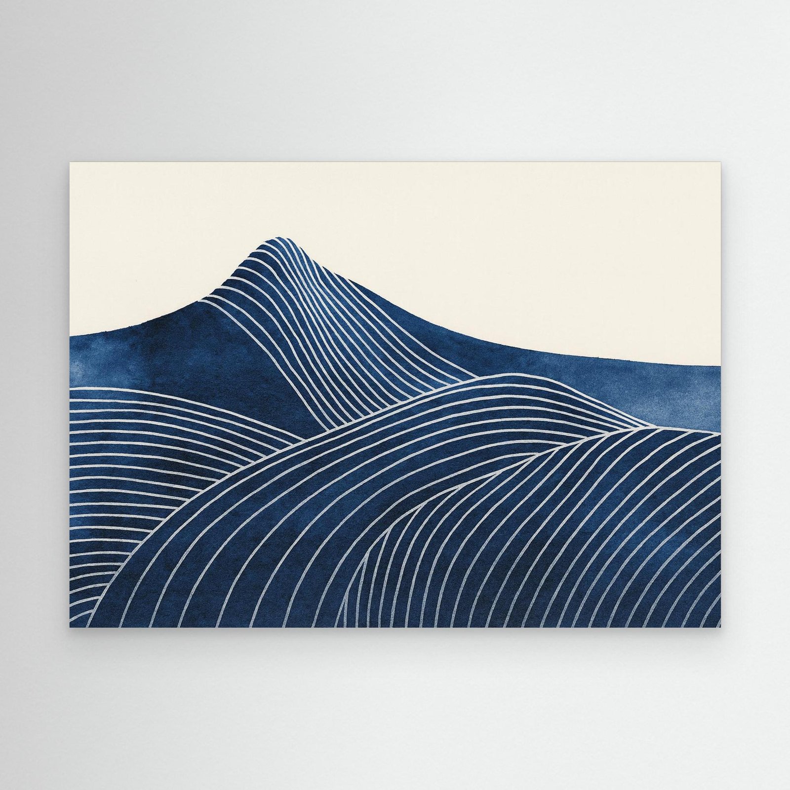 Canvas Print: Blue Harmony #2