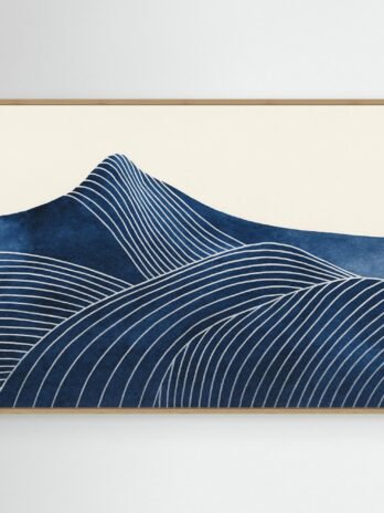 Canvas Print: Blue Harmony #2