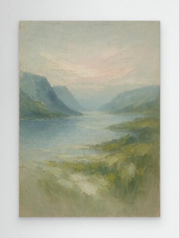 Canvas Print: Whispering Fjord
