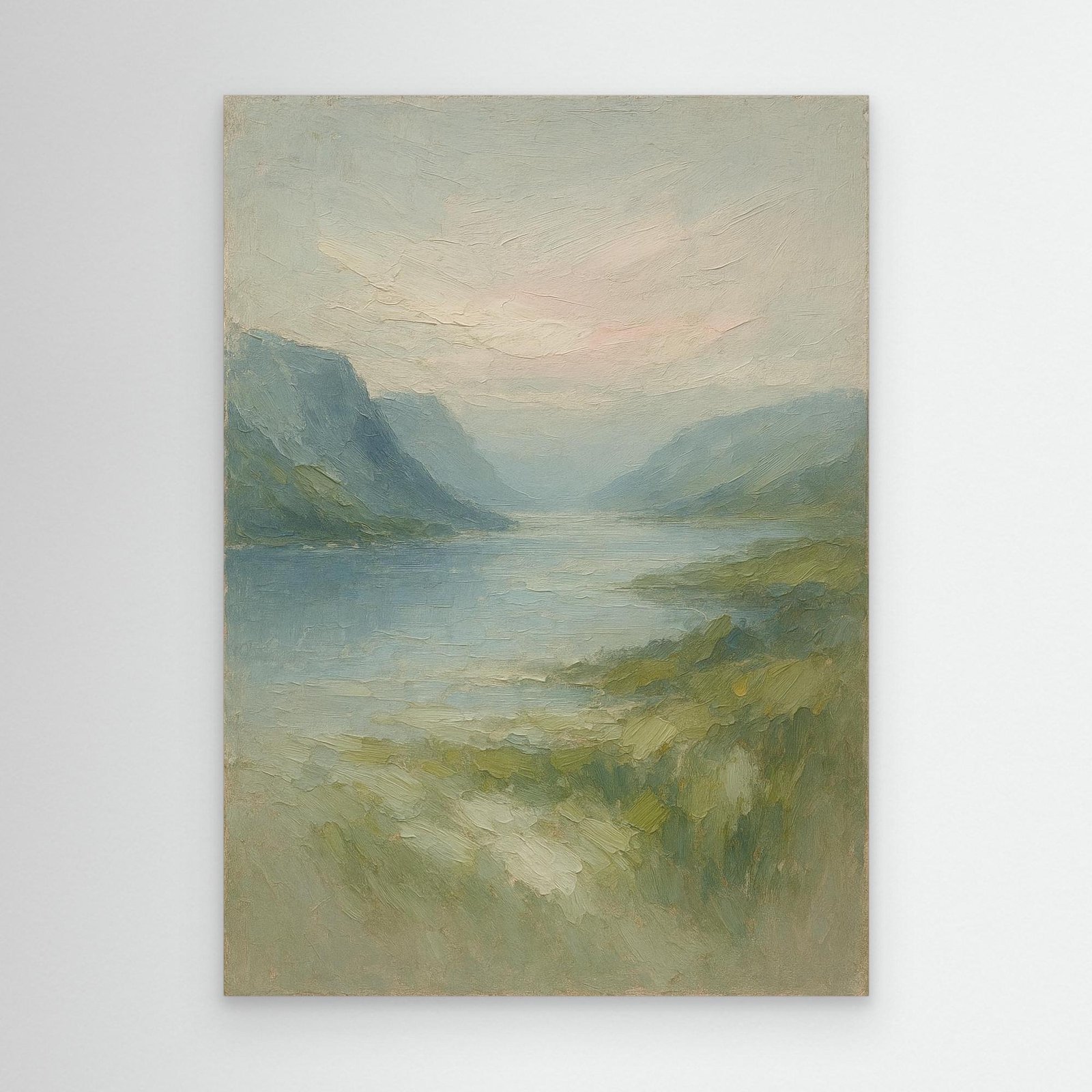 Canvas Print: Whispering Fjord