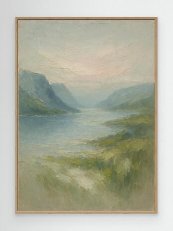 Canvas Print: Whispering Fjord