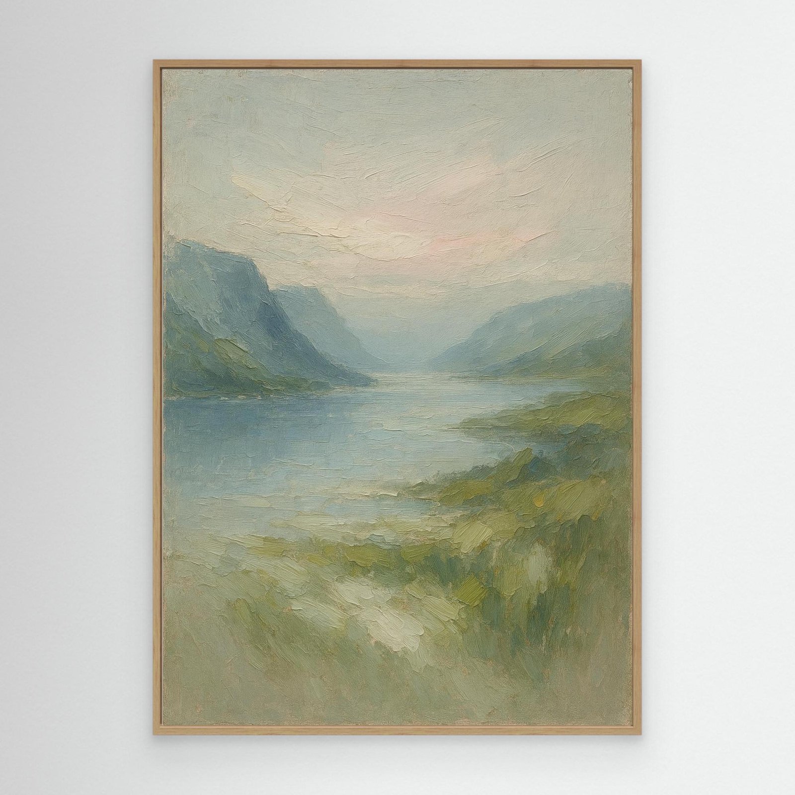 Canvas Print: Whispering Fjord