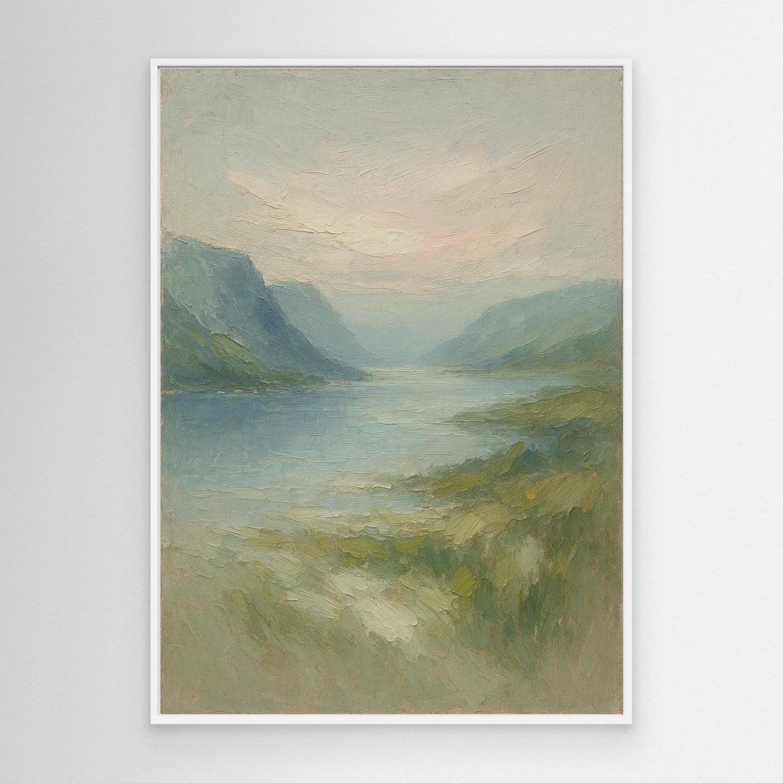 Canvas Print: Whispering Fjord