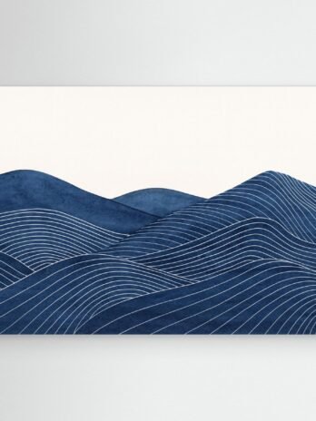 Canvas Print: Blue Harmony