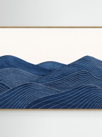 Canvas Print: Blue Harmony