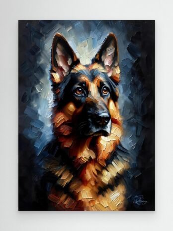 Canvas Print: Guardian Eyes