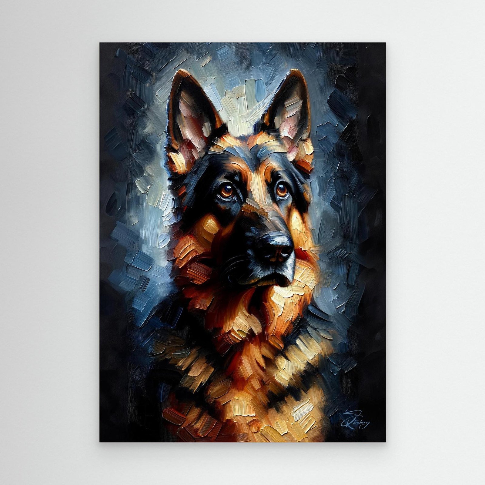 Canvas Print: Guardian Eyes