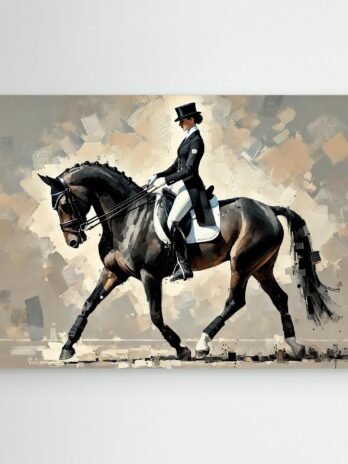 Canvas Print: The Art of Dressage