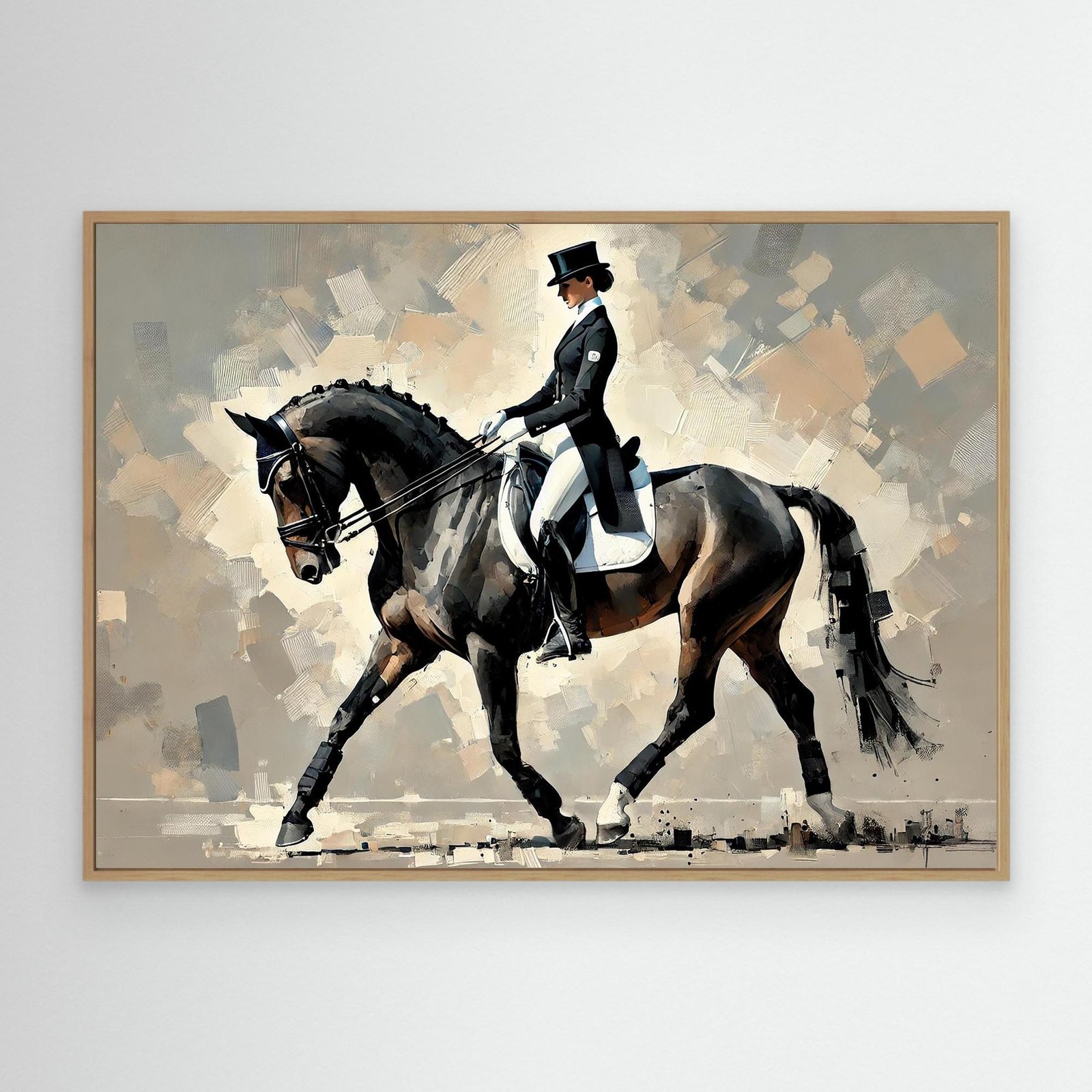 Canvas Print: The Art of Dressage