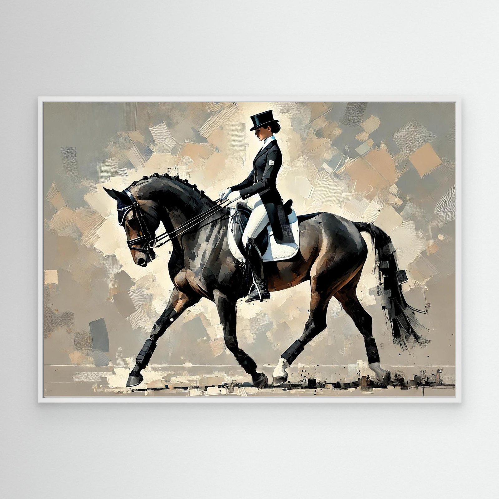 Canvas Print: The Art of Dressage
